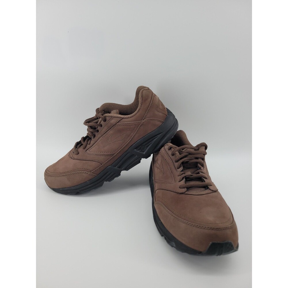 Brooks Addiction Walker Men's 11.5 4E Extra Wide Brown Nubuck Walking Shoes